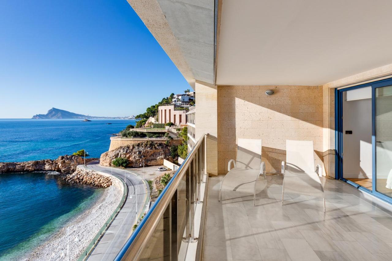 1St Line Mascarat Beach - Solarium Terrace & Pool 阿尔啼 外观 照片
