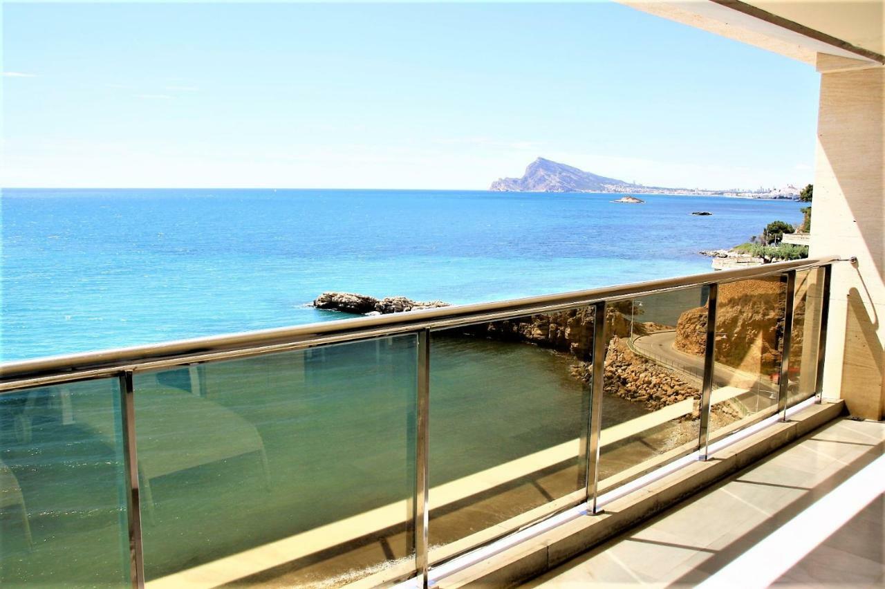 1St Line Mascarat Beach - Solarium Terrace & Pool 阿尔啼 外观 照片